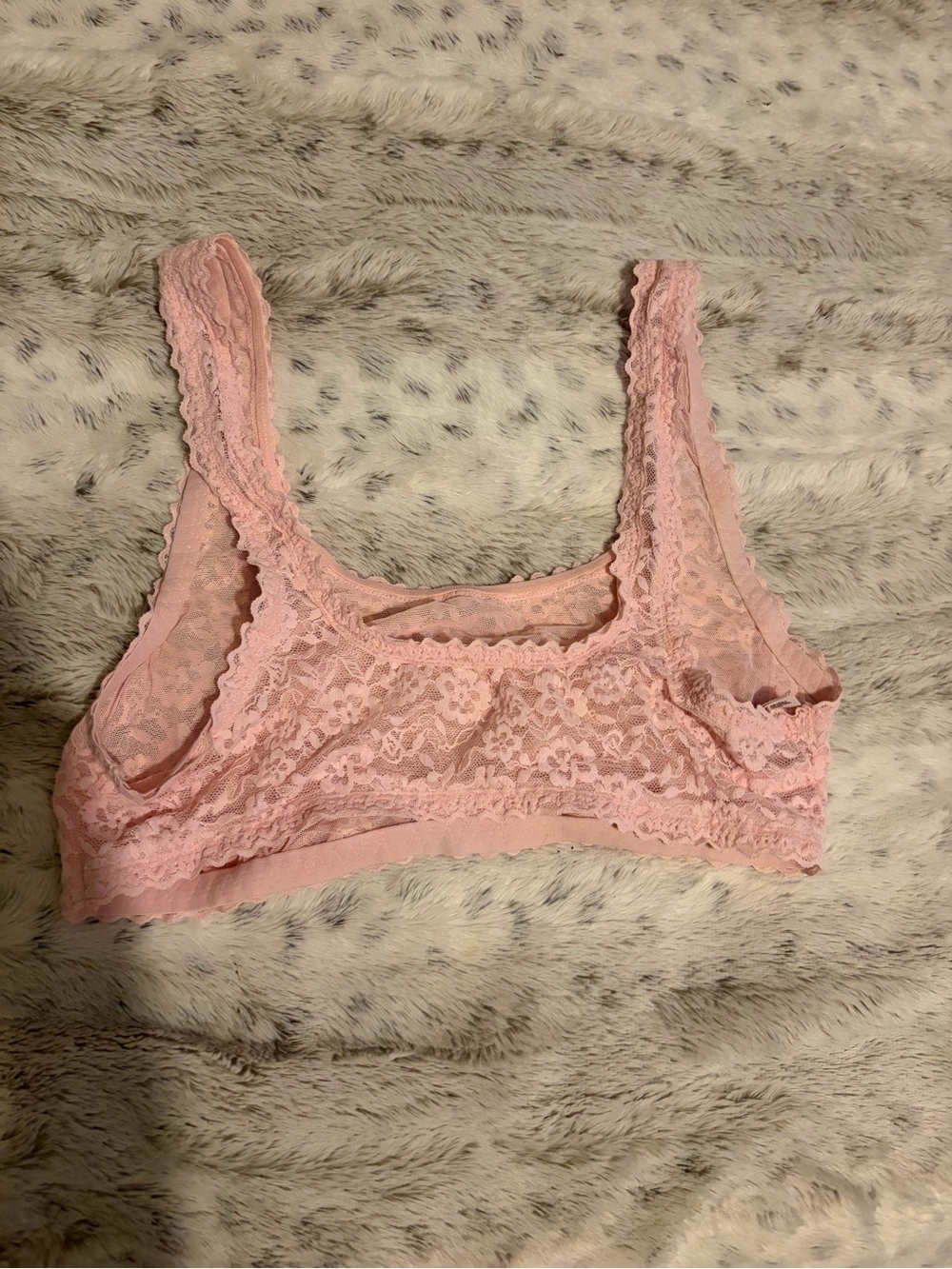 Victoria's Secret Pink Lace Bralette - Picture 2 of 3